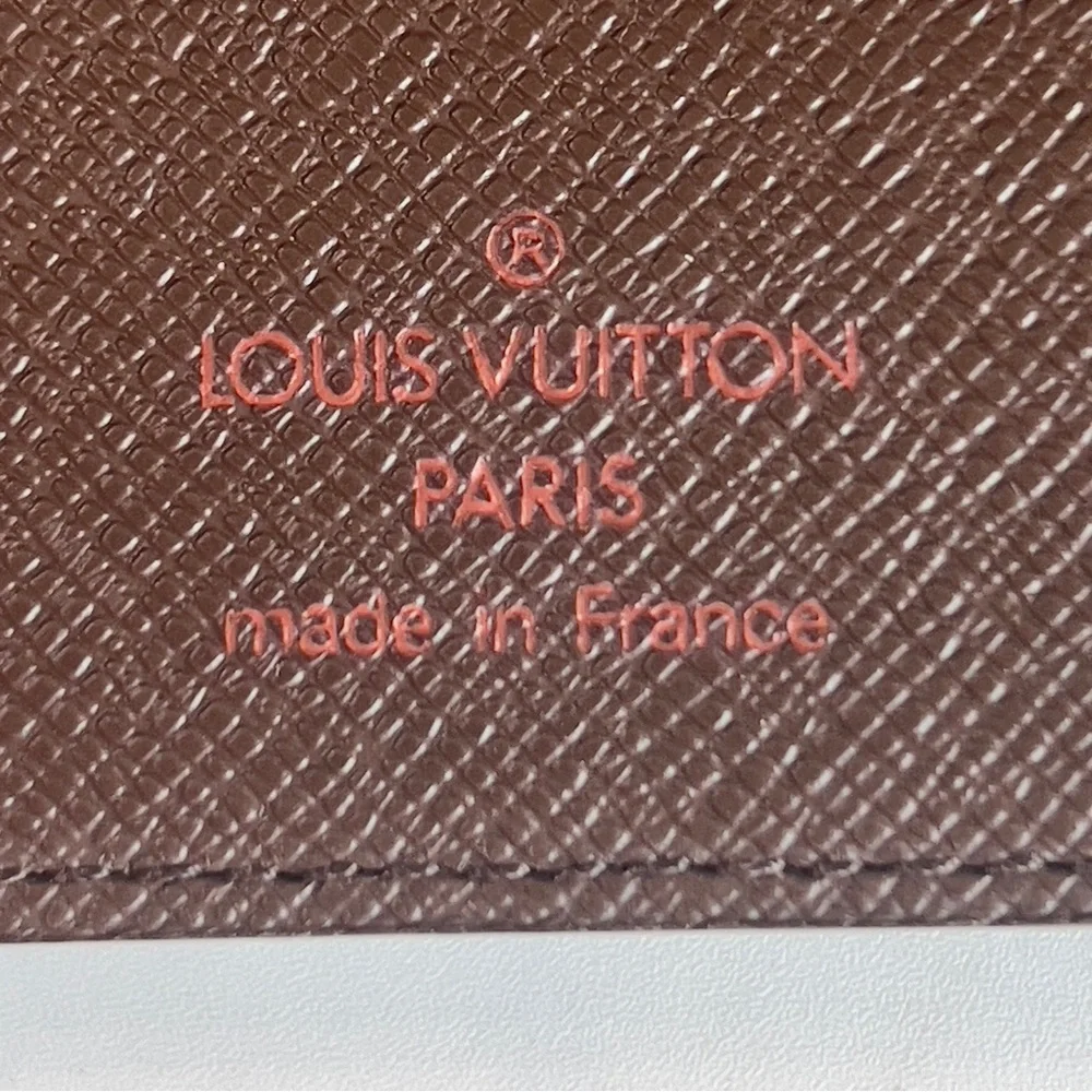 SOLD-Authentic Louis Vuitton Agenda MM Damier Ebene - Picture 5 of 16